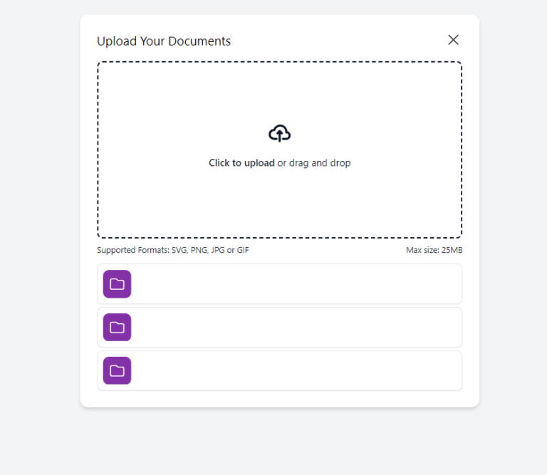 Free Tailwind File Upload Forms Codewithrandom