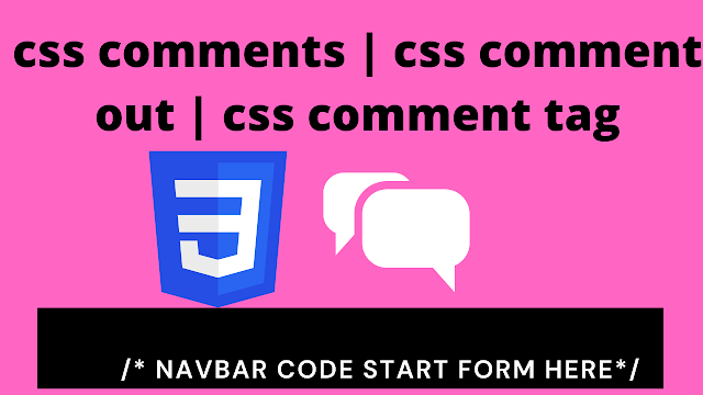 how to comment out code in css