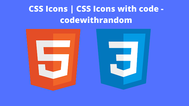 html css icon