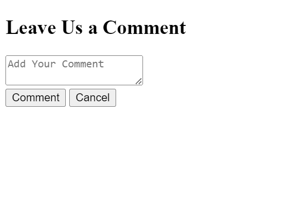 YouTube Comment Template Using HTML and CSS YouTube Comment Template Using HTML and CSS