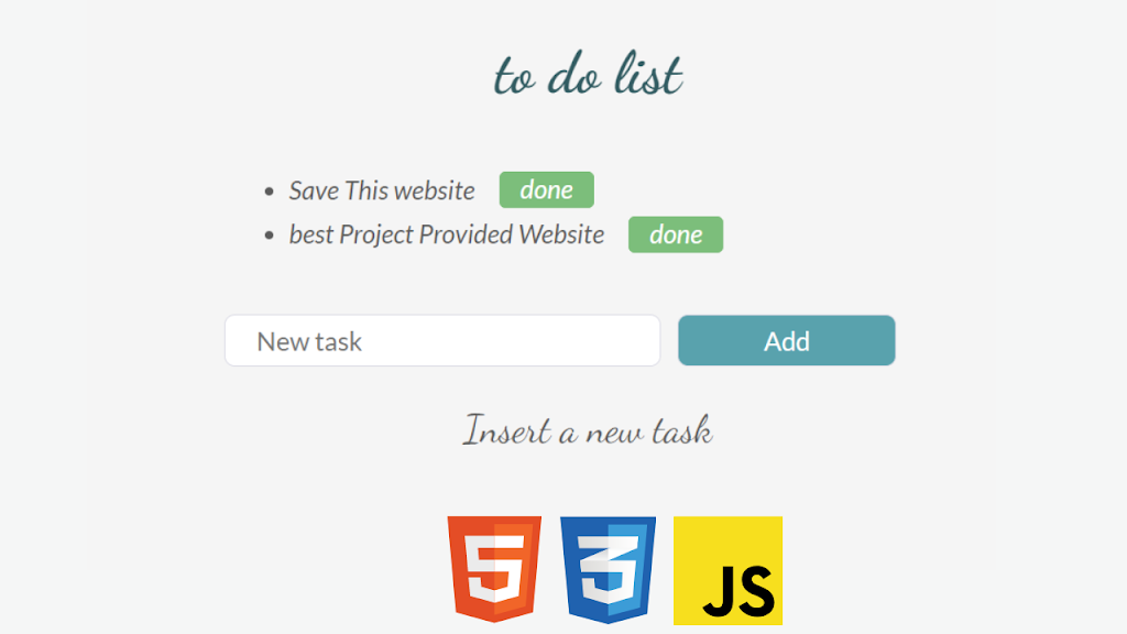 Create Todo List Template Using HTML CSS JavaScript