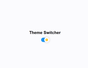 Light And Dark Theme Switcher | Theme Switch Html Css Javascript Toggle Between Light and Dark theme Using JavaScript