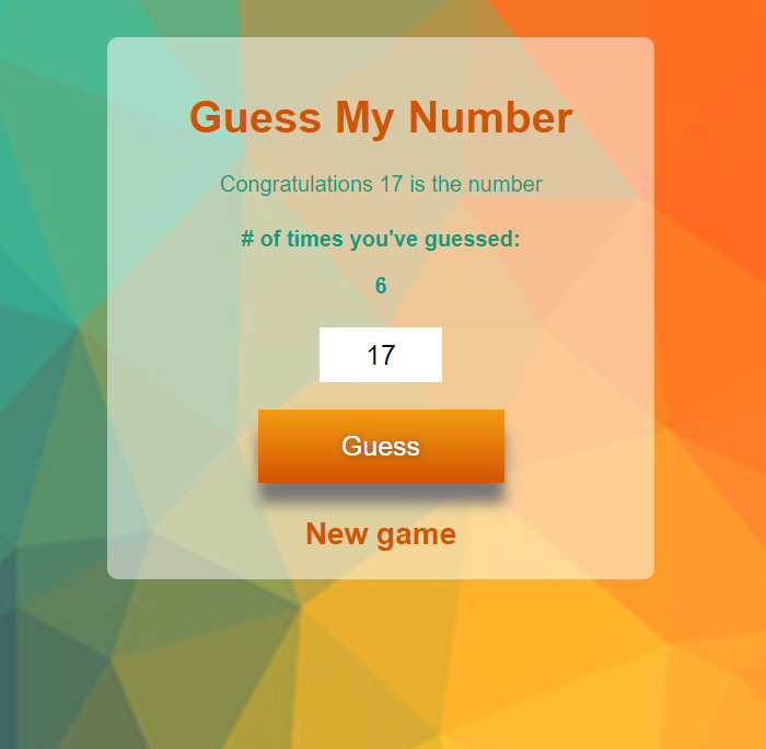 Create Number Guessing Game Using JavaScript (Source Code)