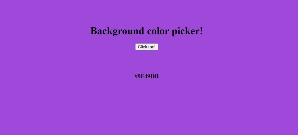 How To Change Background Color In Html & Javascript?