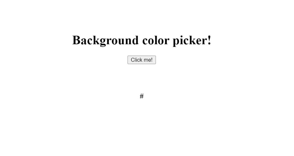 How to Change Background Color in Html & JavaScript?