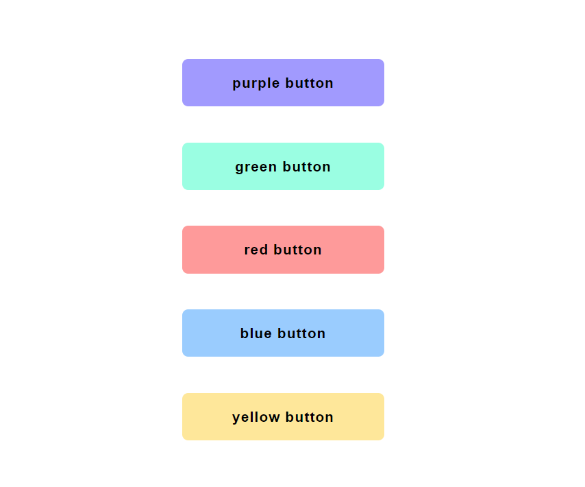 5+ Rainbow Button Using HTML and CSS