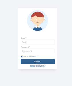 Animated Login Form using HTML and CSS 