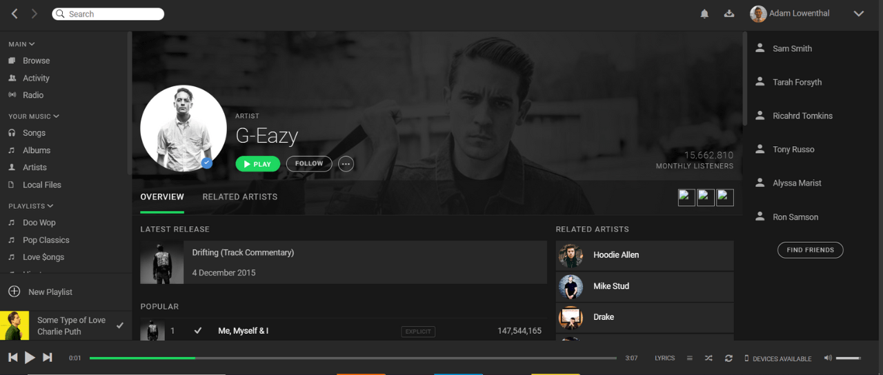 Creating A Spotify Clone Using Html Css Javascript Only Javascript