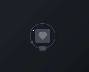 Like Button With Animation using HTML and CSS