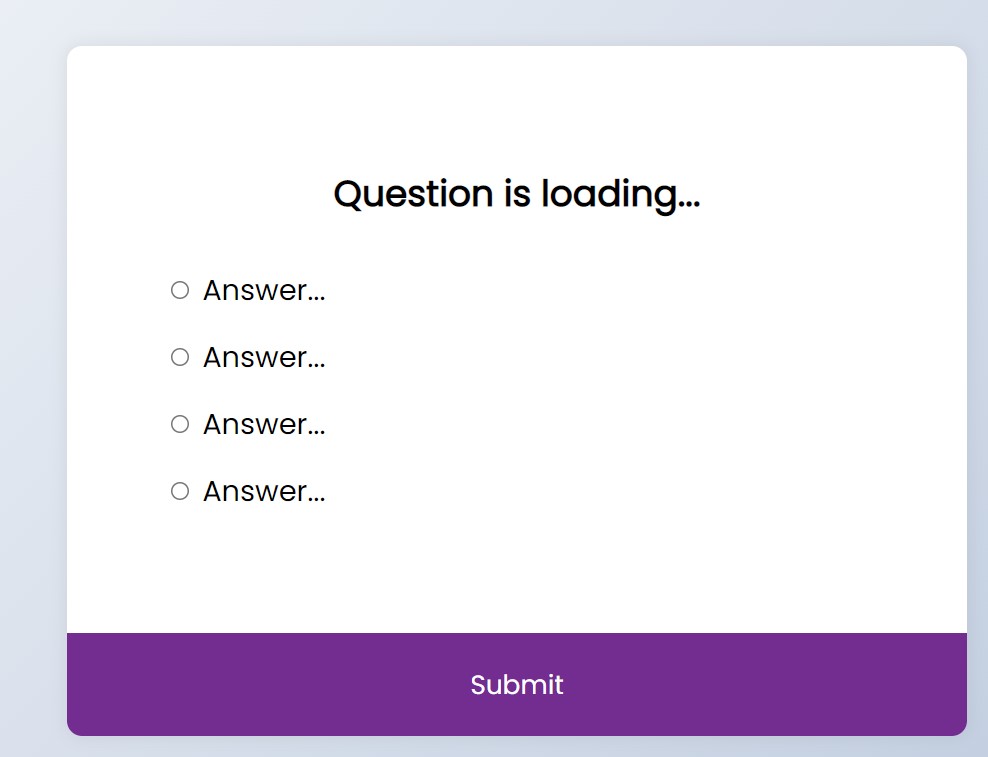  Quiz app Using HTML, CSS JavaScript With Source Code