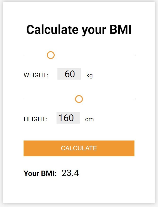 BMI Calculator Using HTML And JavaScript Source Code 