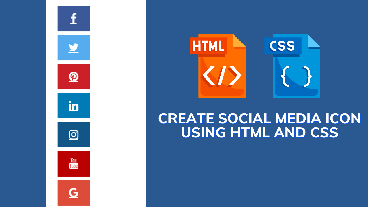 create-social-media-icon-using-html-and-css-source-code