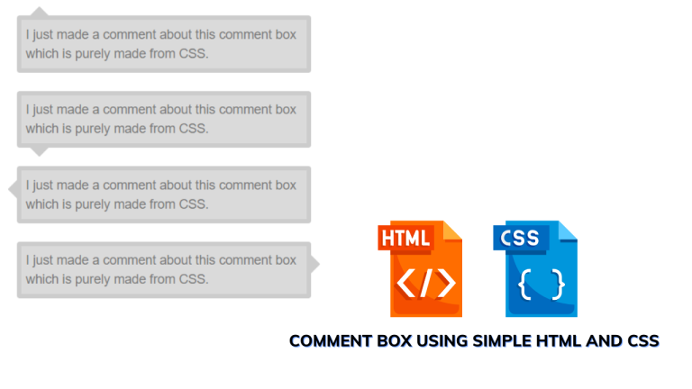 create-comment-box-in-html-and-css