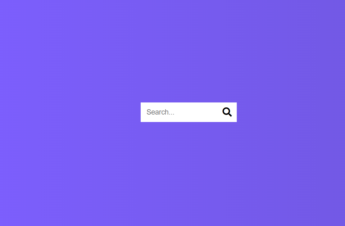 Create Hidden Search Bar HTML, CSS And JavaScript - Code With Random