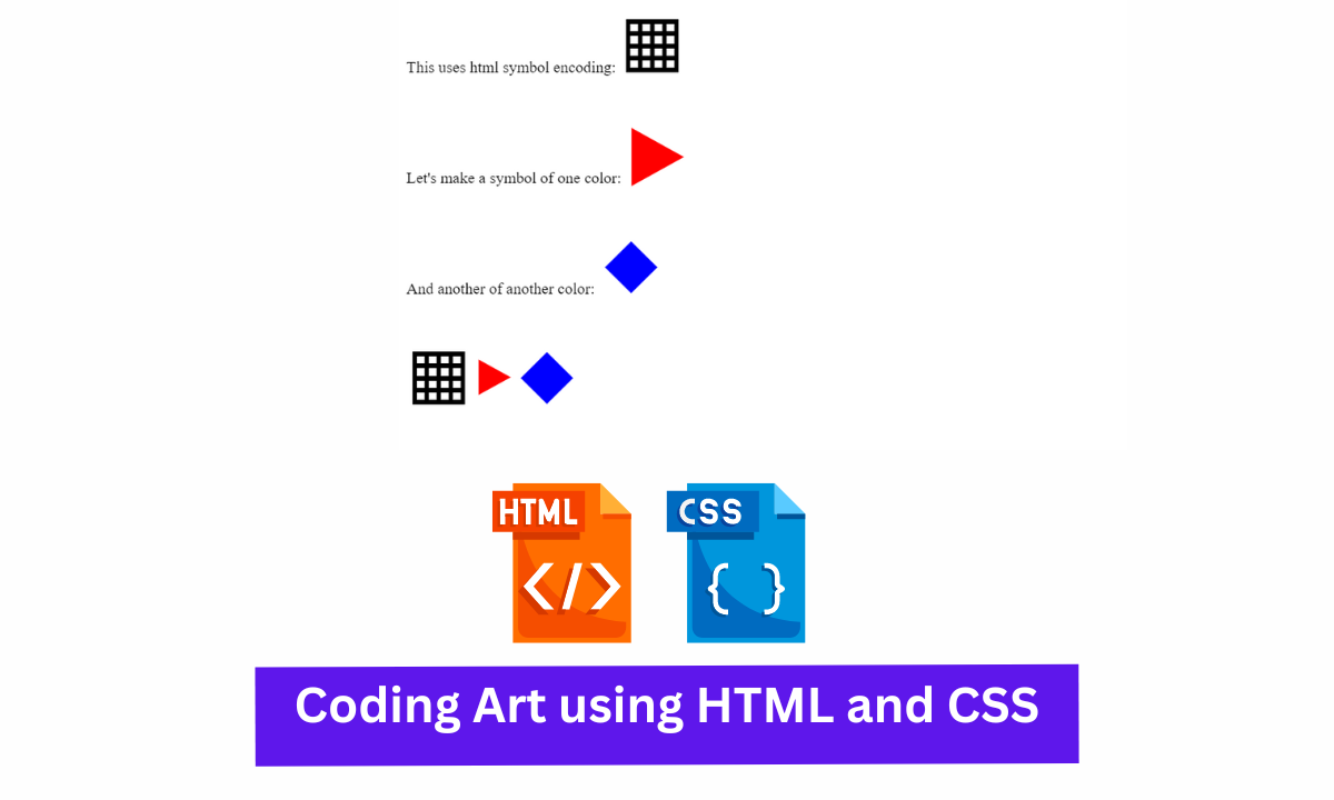 Coding Art Using HTML , CSS and JAVASCRIPT