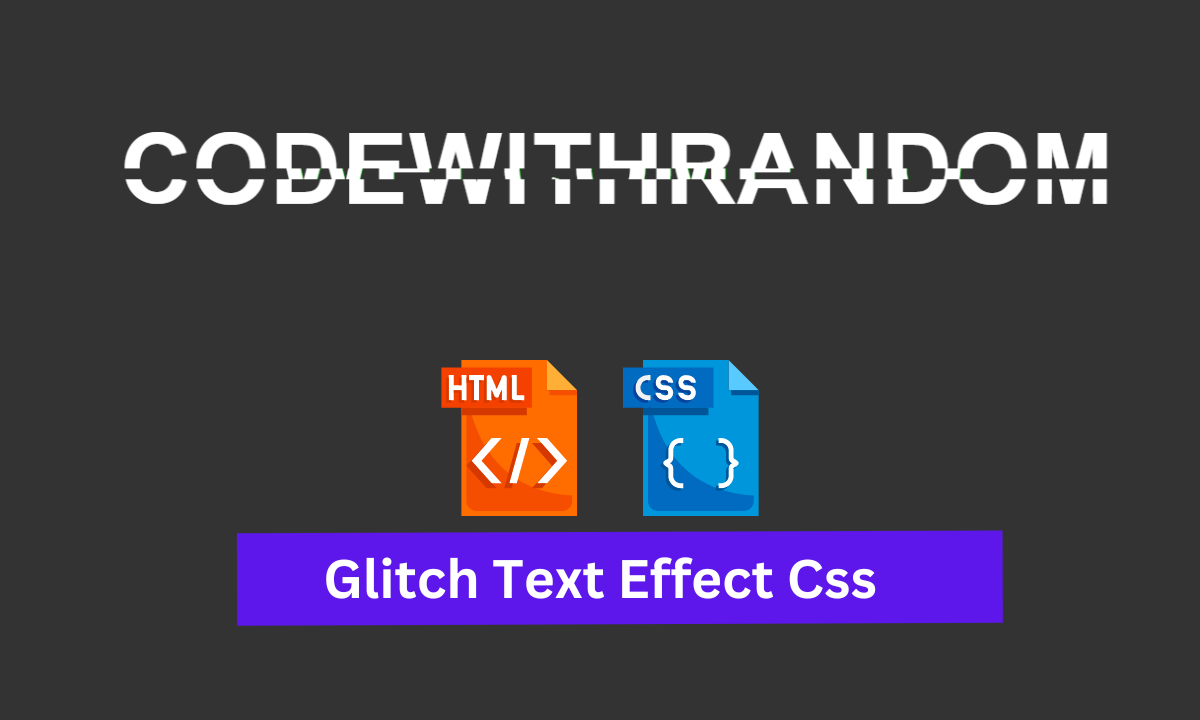 CSS Glitch Effect