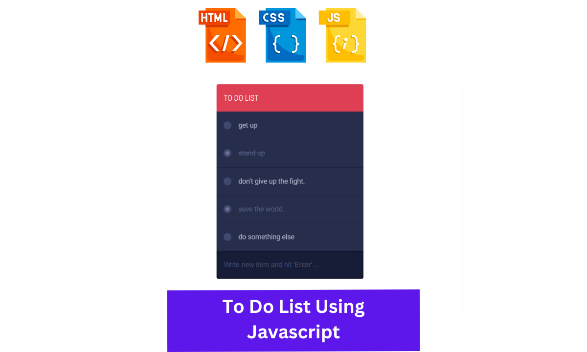 learn-how-to-make-a-todo-list-using-javascript