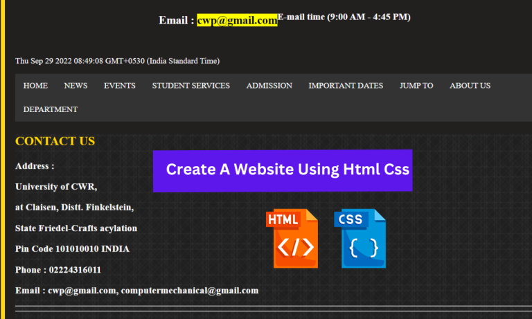 how-to-create-a-website-using-html-css-code