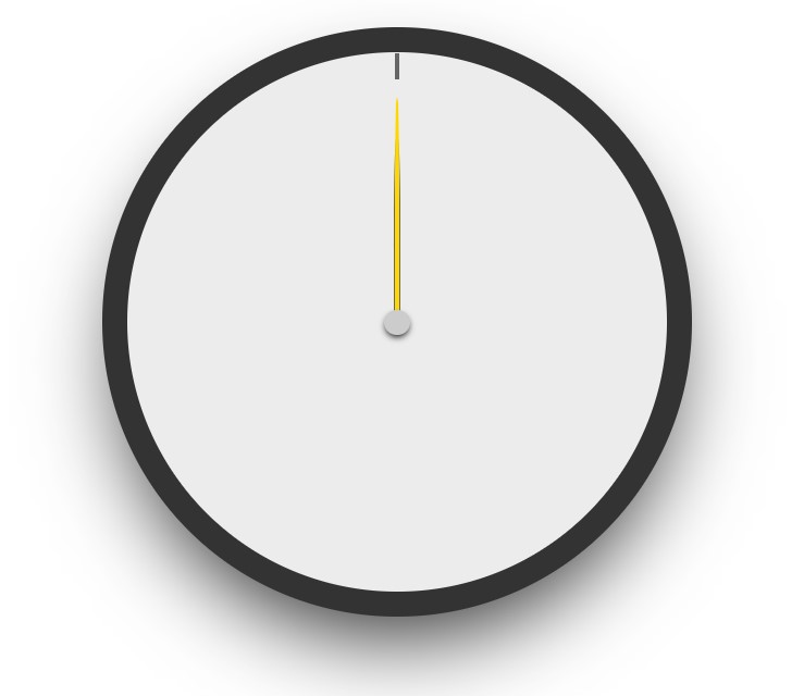 Simple Analog Clock Using HTML , CSS And Javascript