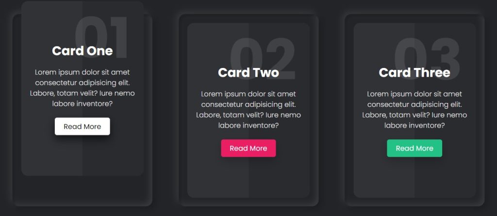  CSS Card Design