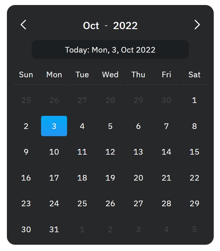 How To Create Calendar Using HTML , CSS & Javascript?