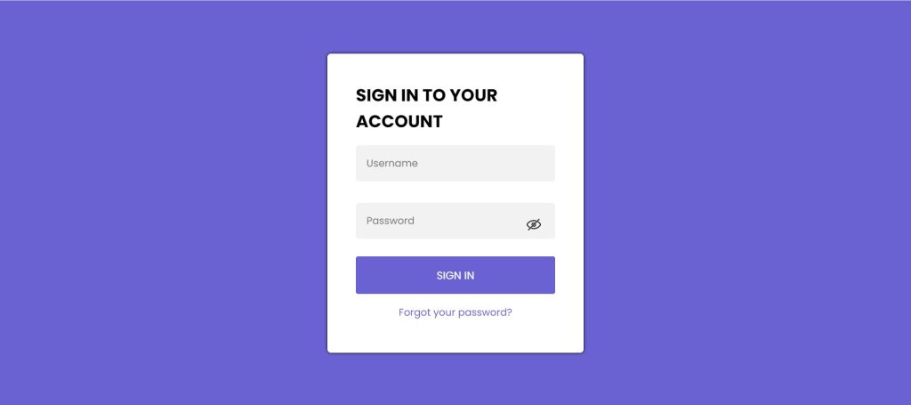 How To Create A Html Login Form With Javascript Validation Printable 