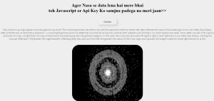 How to get data from NASA using NASA API JavaScript