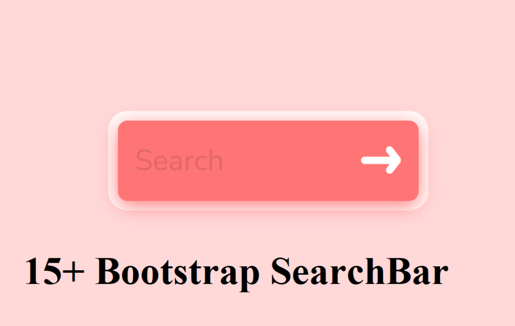 Bootstrap Search Bar