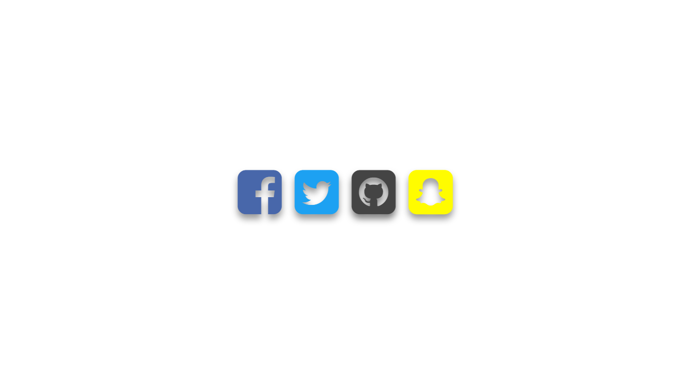 15 Social Media Icons Buttons Using HTML CSS