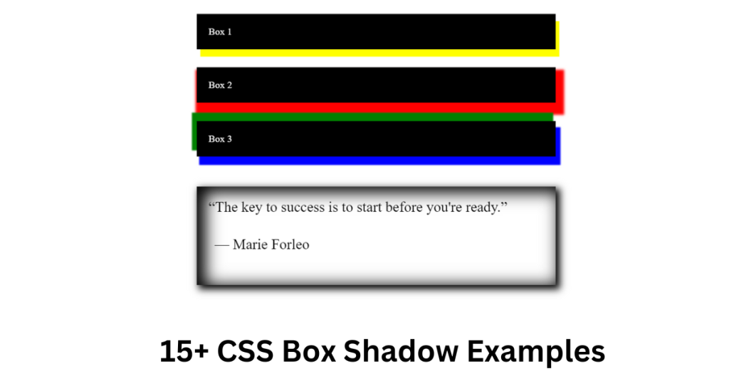 15+ CSS Box Shadow Examples CodeWithRandom