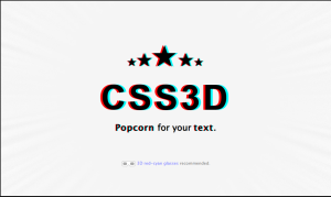 CSS 3D Text Effects