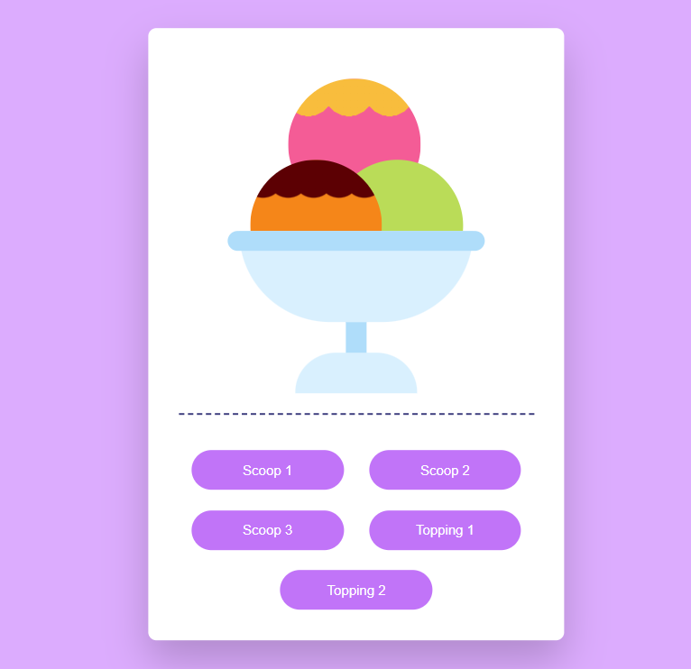 Ice Cream Machine (HTML5), Game Guide