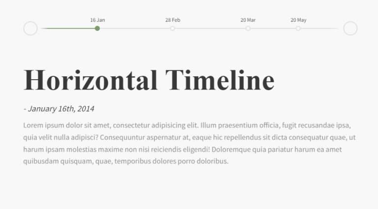 15+ Bootstrap Timelines Examples With Code