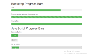 Bootstrap Progress Bars