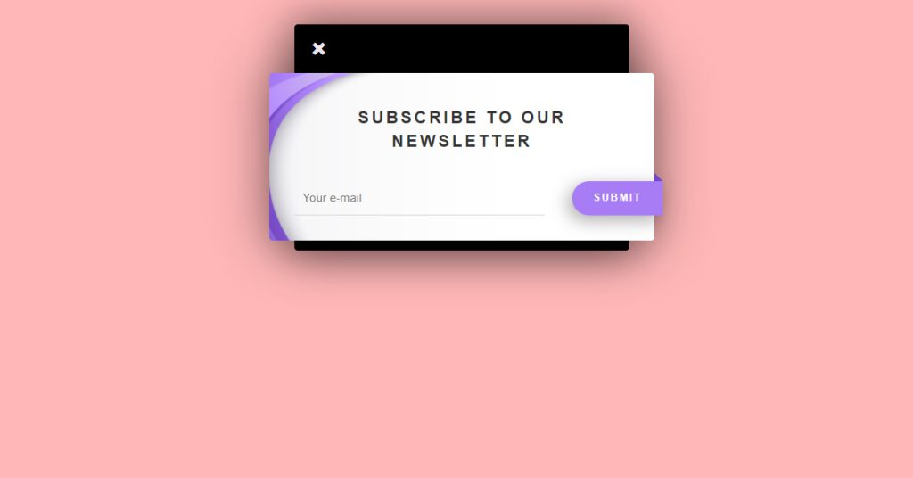 Best 15 CSS Subscribe Form Designs
