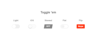 22 CSS Toggle Switches
