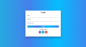 Responsive Login Page Using Html And Css