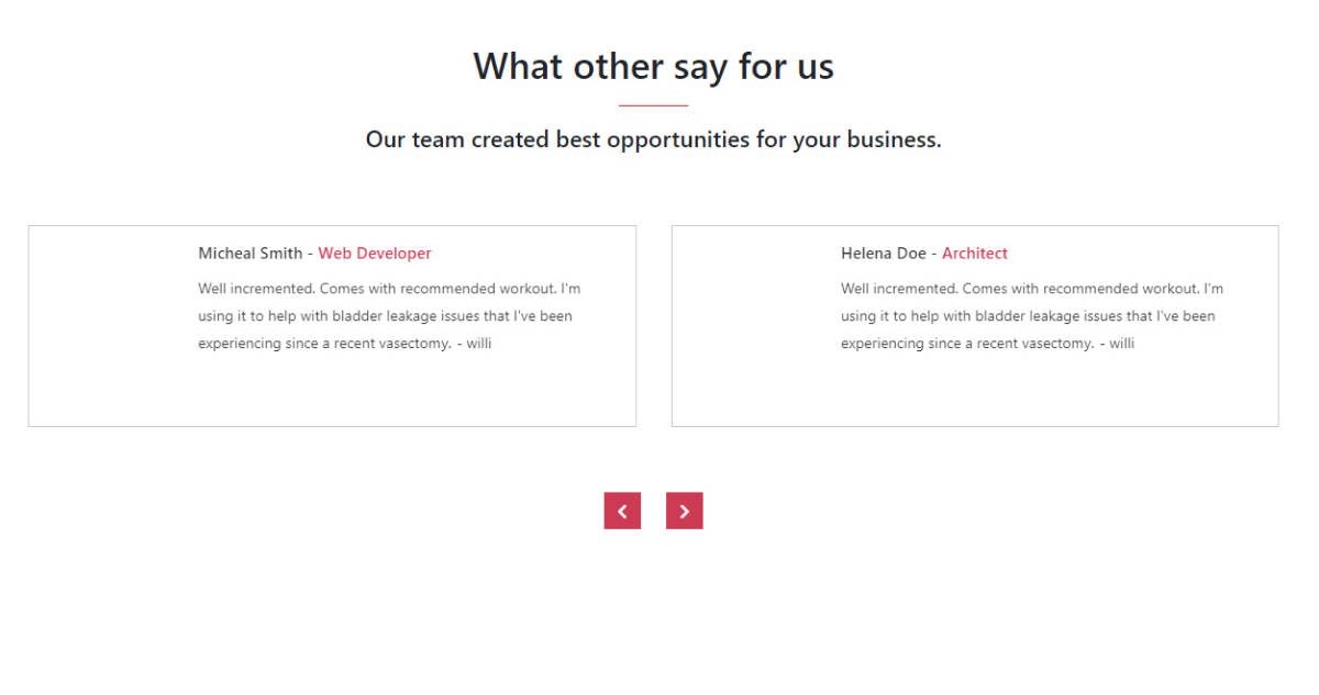 Top 15+ Bootstrap Testimonial Carousel Examples