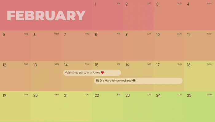 23+ Best CSS Calendar (Demo + Code)