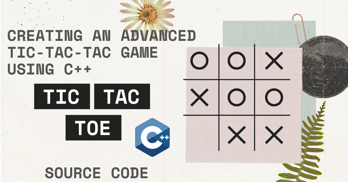 Create Tic Tac Toe Game in C++ Programming