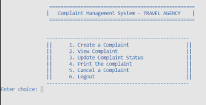 Complaint Management System using C++ (With Source Code) Complaint Management System using C++