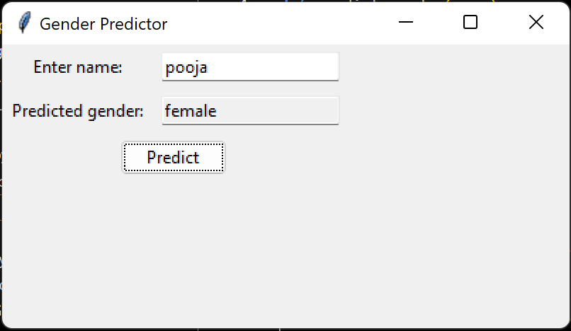 How To Prediction The Gender Using Python 2212