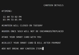 Canteen Management System Free Source Code Using C++ Canteen Management System using C++