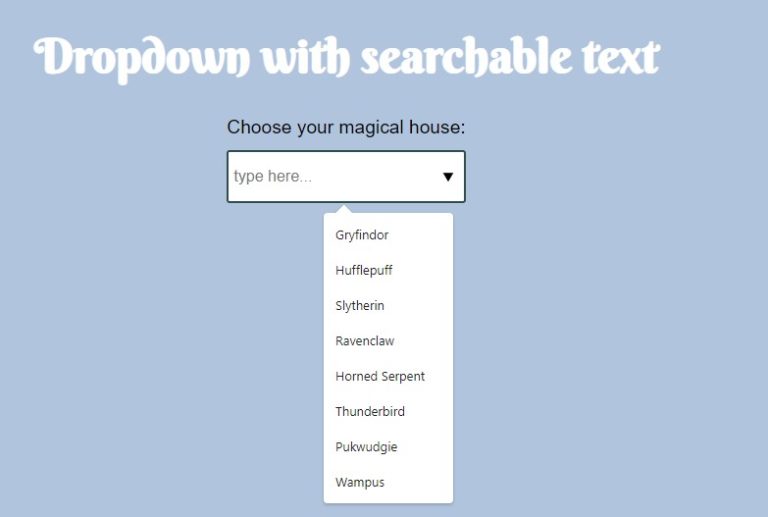 drop-down-with-search-box-using-html-and-css