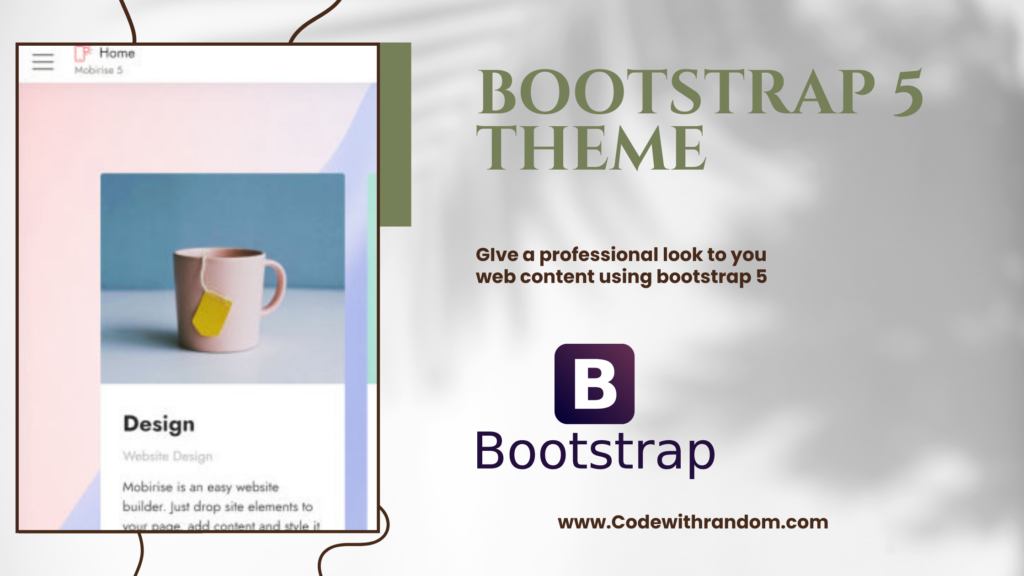Creating and Customizing Bootstrap 5 theme