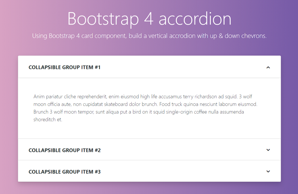 20+ Bootstrap Accordions Style - CodeWithRandom