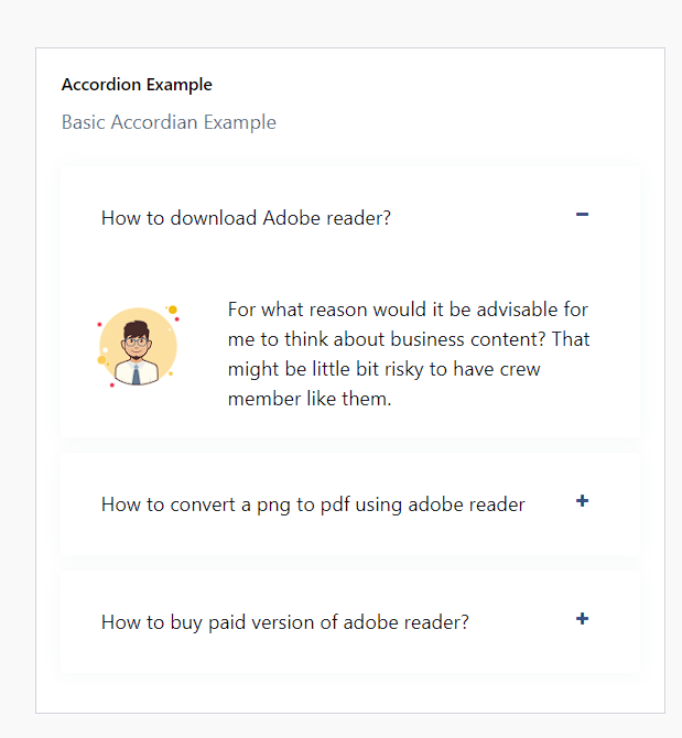 20+ Bootstrap Accordions Style CodeWithRandom
