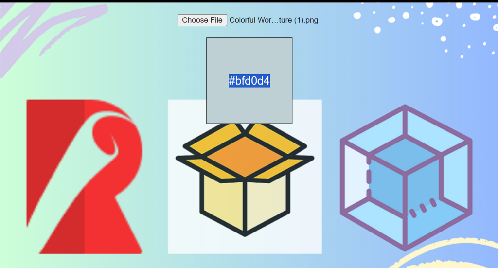 RGB Color Picker From Image RGB Color Picker From Image