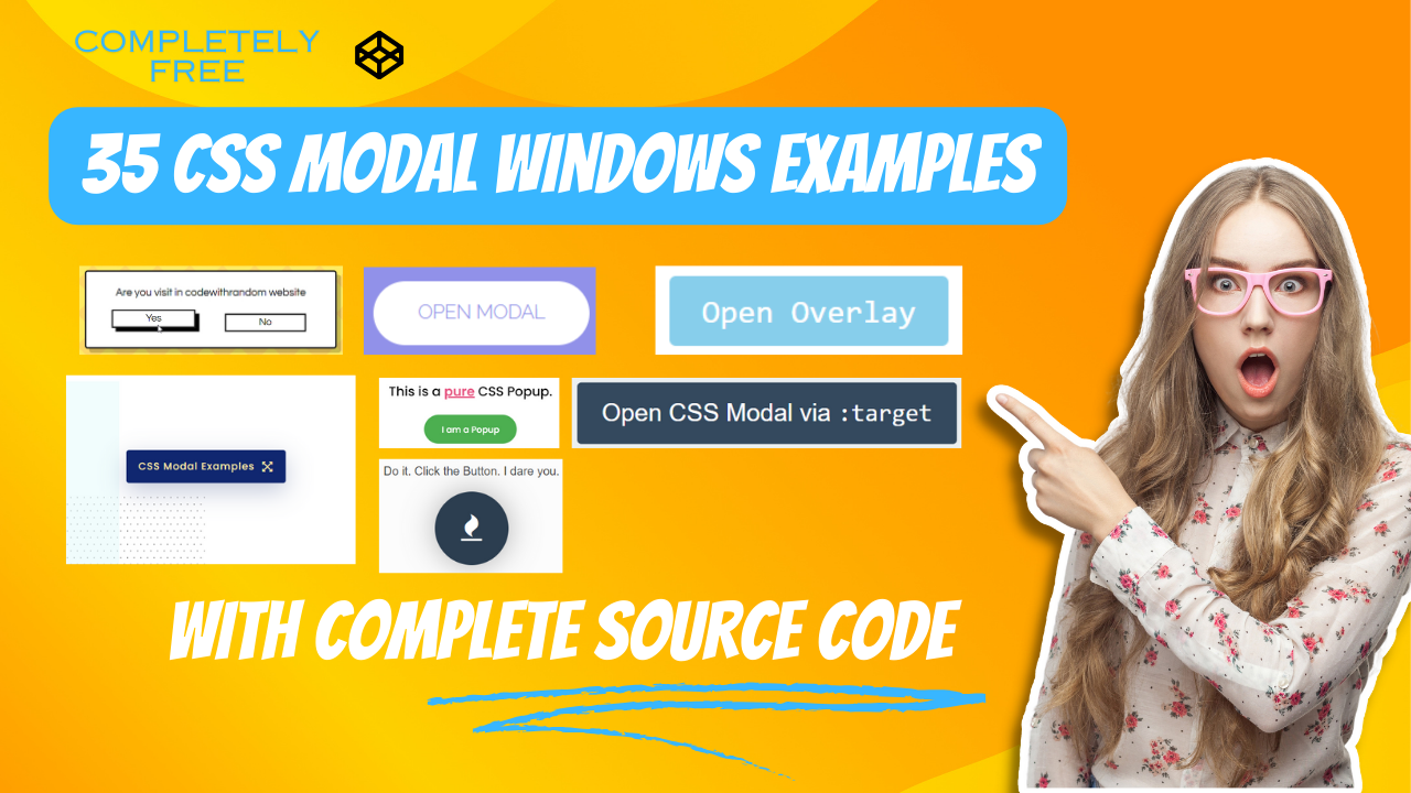 35 CSS Modal Windows Examples