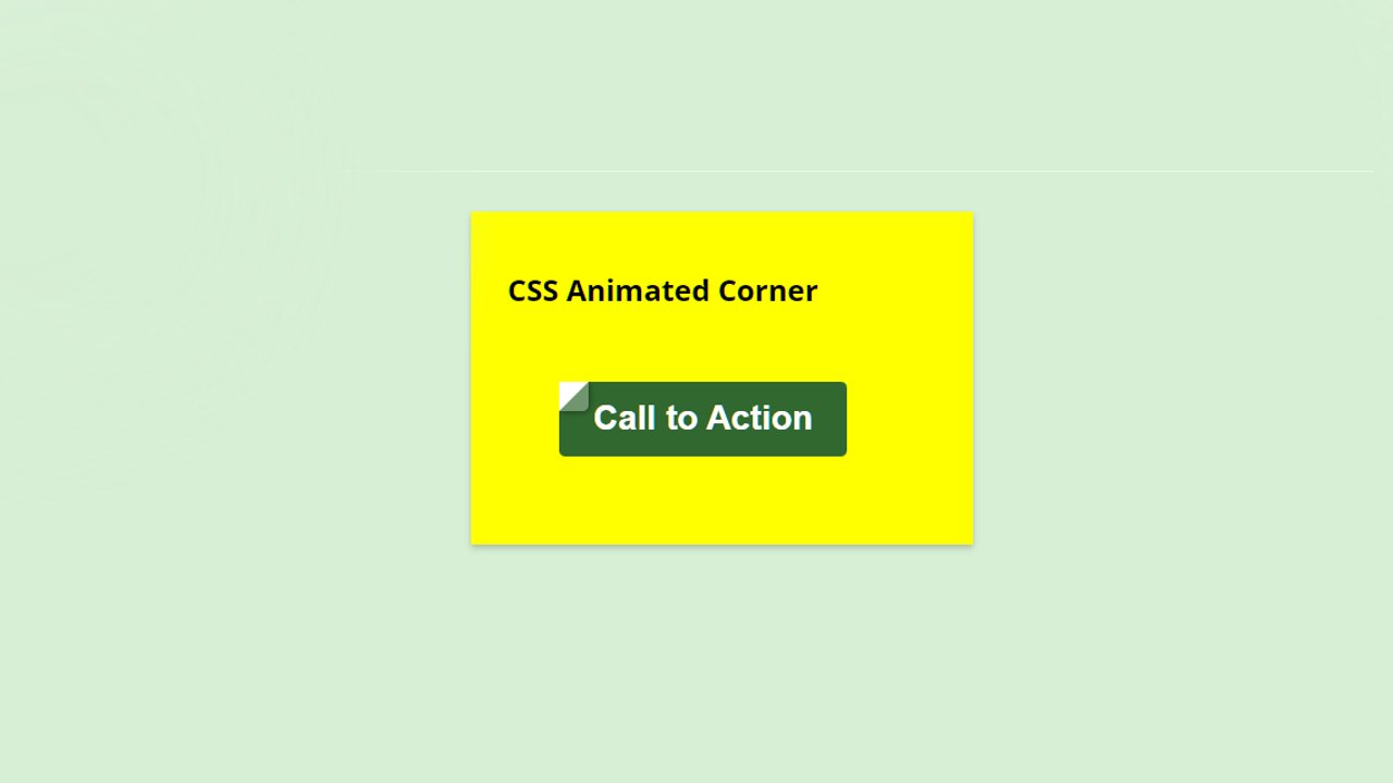 35+ CSS Corners Examples